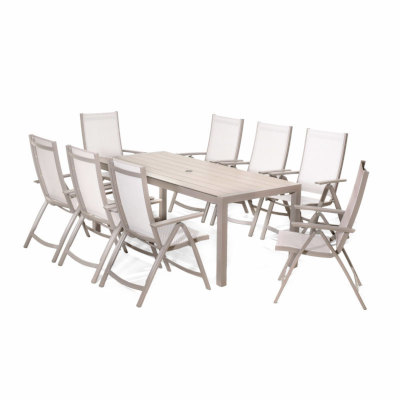 LifestyleGarden Morella - 8 Seater Rectangular Dining Set