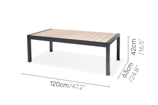 Panama rectangular coffee table